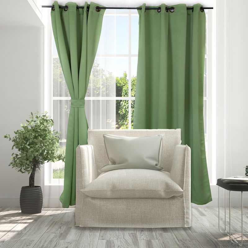 DORAL - Set De Cortinas Black Out Poliéster 140X220 Cm Doral