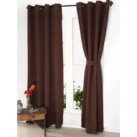 Set De Cortinas Black Out 140X220 Cm