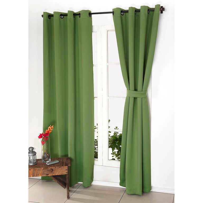 DORAL Set De Cortinas Black Out 140X220 Cm