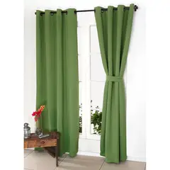 DORAL - Set De Cortinas Black Out Poliéster 140X220 Cm