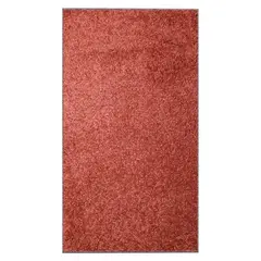 DORAL - Bajada De Cama Shaggy 50X90 Cm Terracota