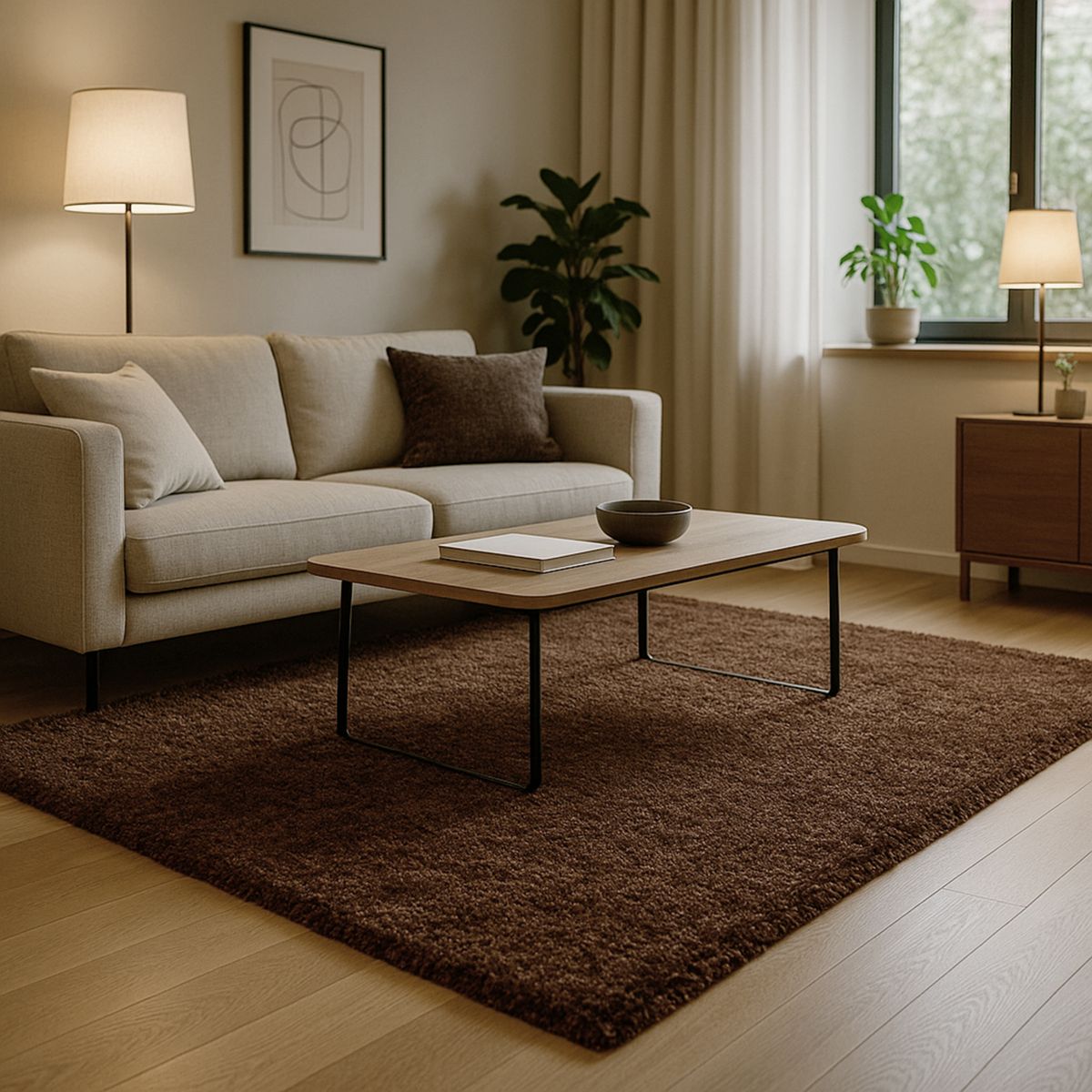 DORAL - Alfombra Alfombra S Shaggy 170x230 Cm Doral