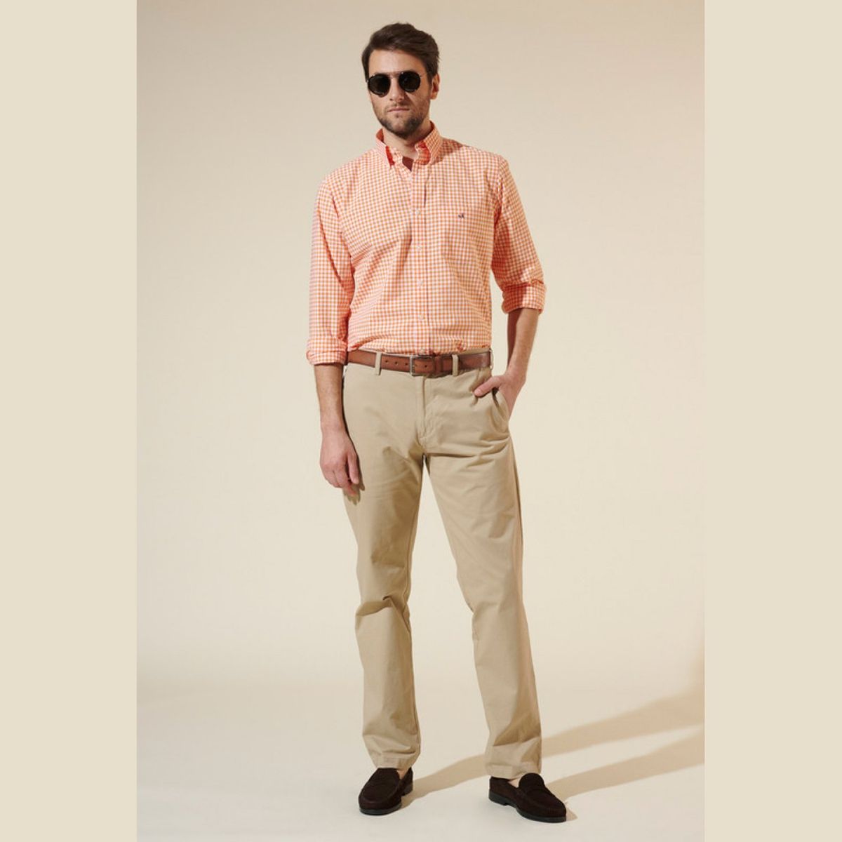 SAVILLE ROW - Pantalón  Fit Hombre Saville Row