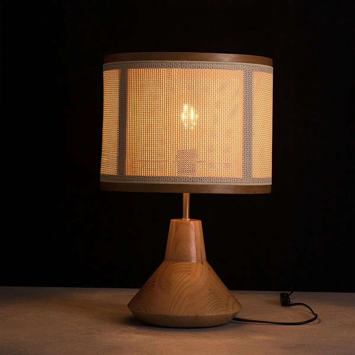 DECOCASA - Lámpara Mesa Garabe Cupula 3197Ct/85 Decocasa