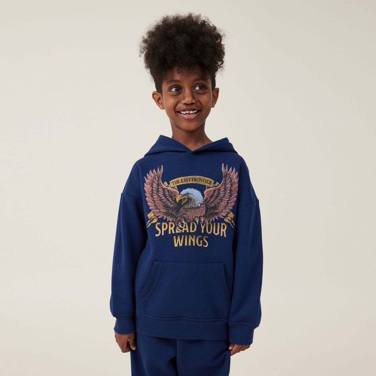 COTTON ON - Polerón Con Capucha Niño Cotton On