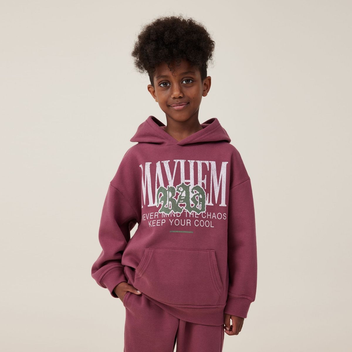 COTTON ON - Polerón Con Capucha Niño Cotton On