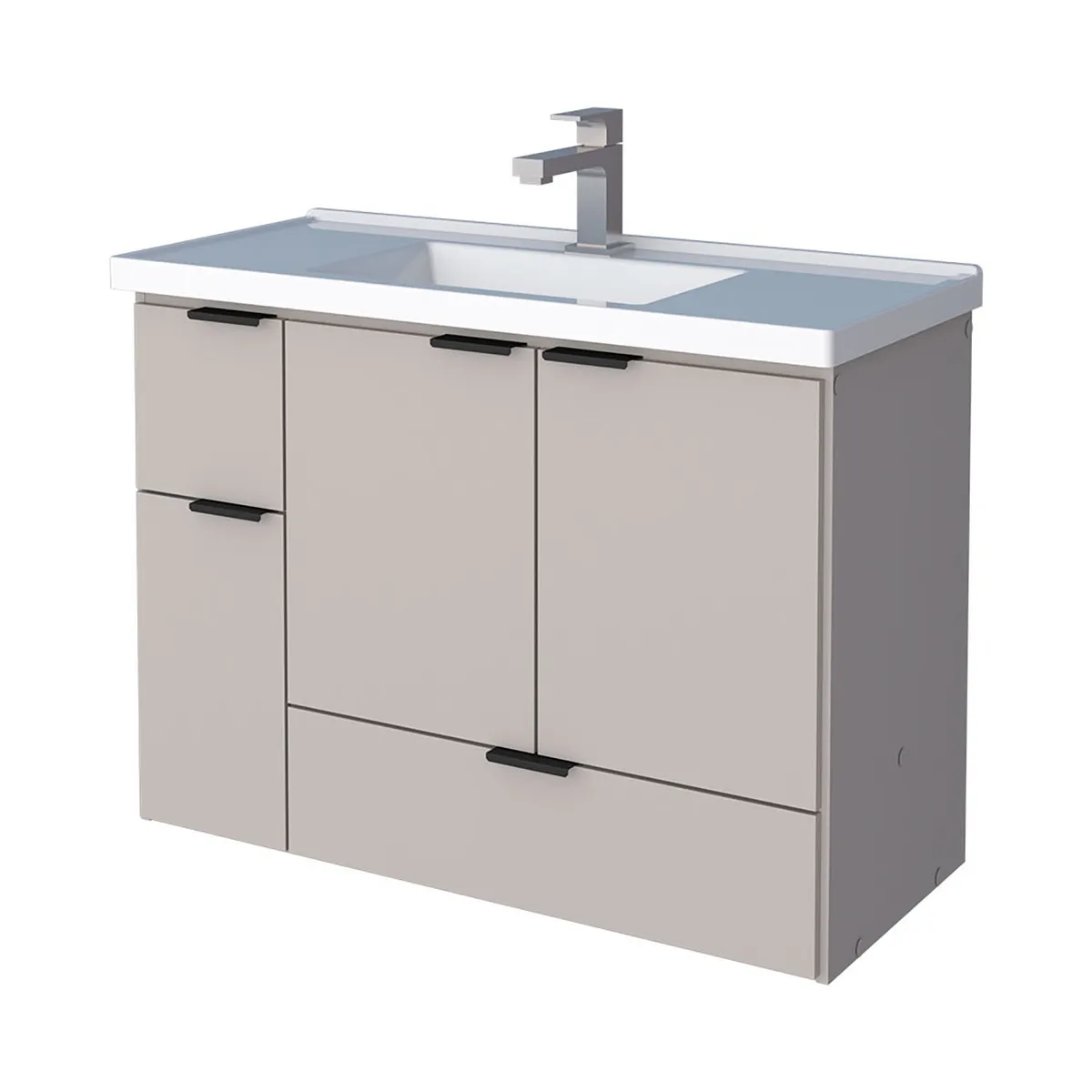 VEKKAHOME - Vanitorio Aéreo Orquídea 80 Vekkahome