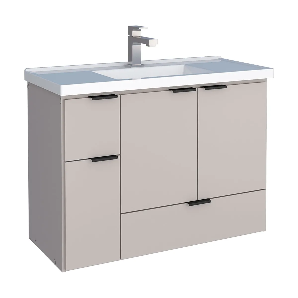 VEKKAHOME - Vanitorio Aéreo Orquídea 80 Vekkahome