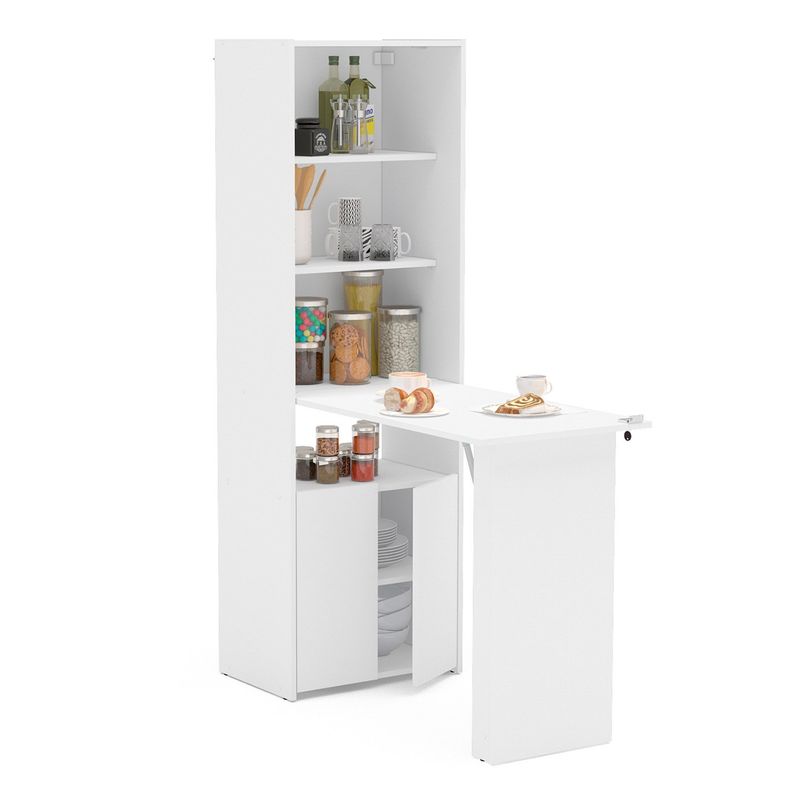 VEKKAHOME - Mesa De Cocina Plegable Vekkahome