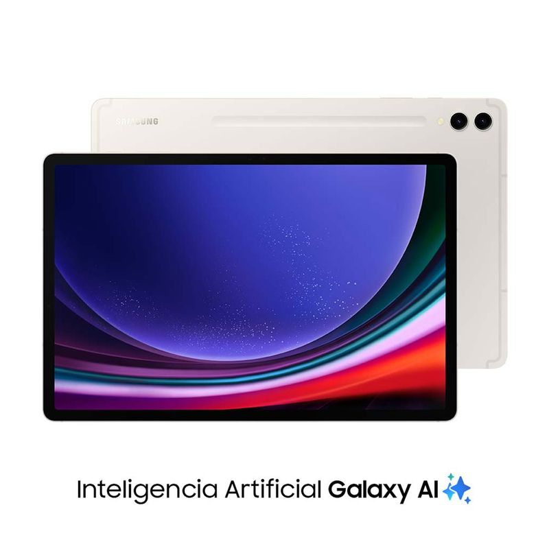 SAMSUNG - Samsung Galaxy Tablet S9 Plus 512GB 12.4 Beige