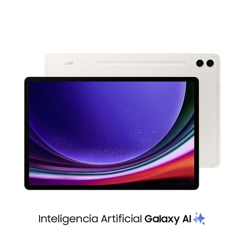 SAMSUNG - Samsung Galaxy Tablet S9 Plus 256GB 12.4 Beige