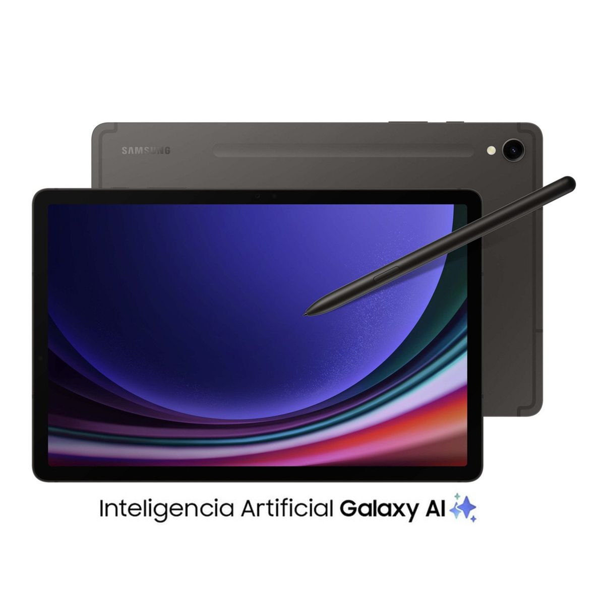 SAMSUNG - Samsung Galaxy Tablet S9 256GB 12.4 Gris