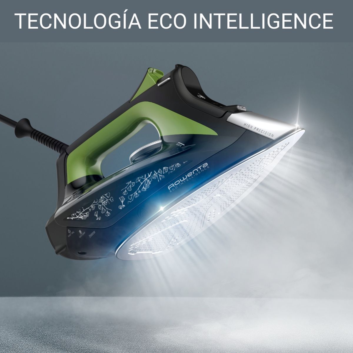 ROWENTA - Plancha de Vapor Eco intelligence 2700 W Rowenta