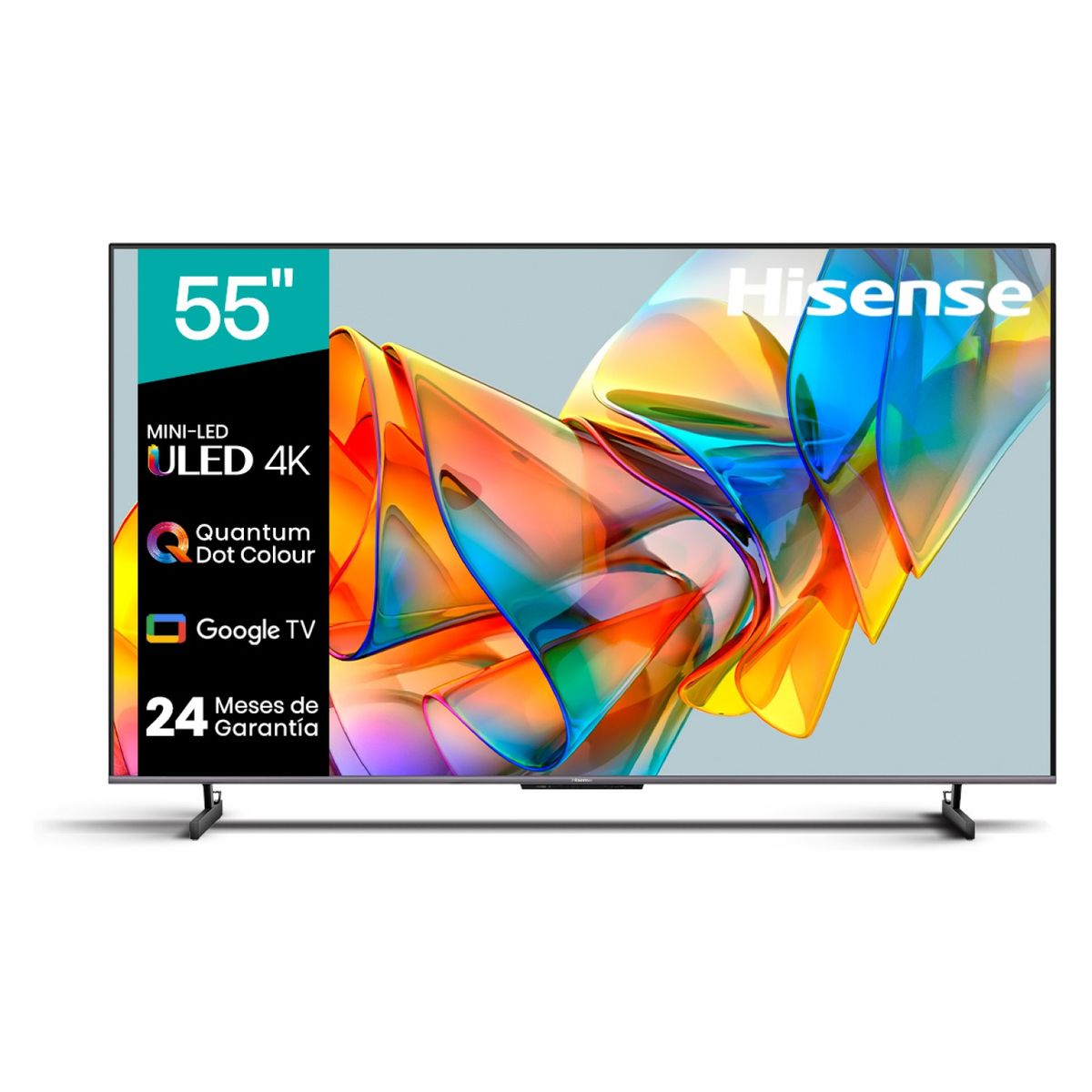 HISENSE - Mini LED Smart TV 55" 55U65MK 4K Ultra HD Google TV Hisense