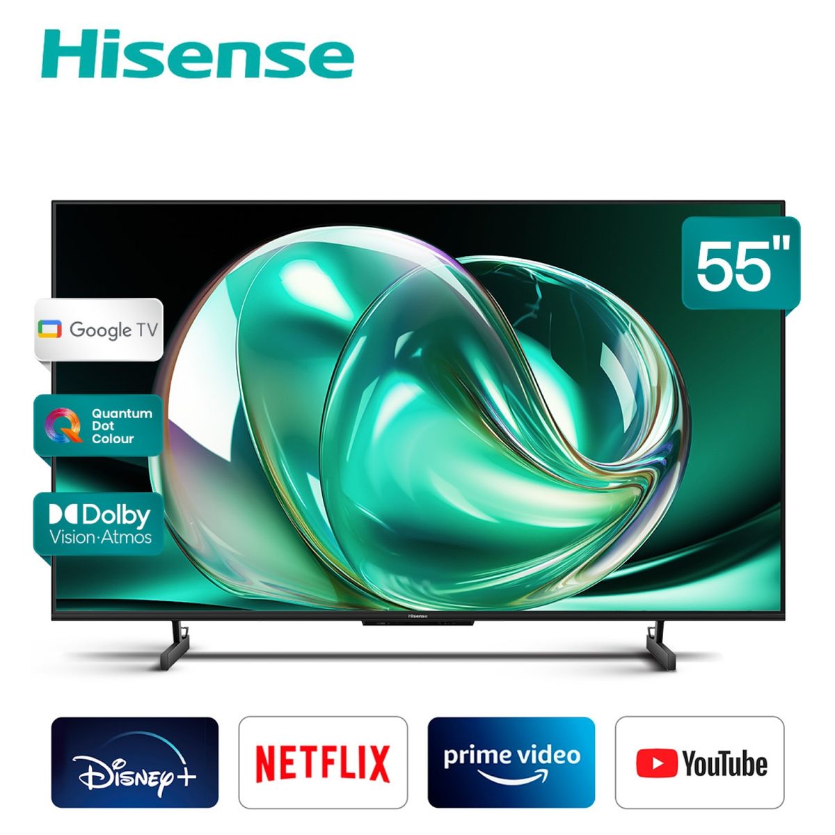 HISENSE - QLED Smart TV 55" 55A7K 4K Ultra HD Hisense
