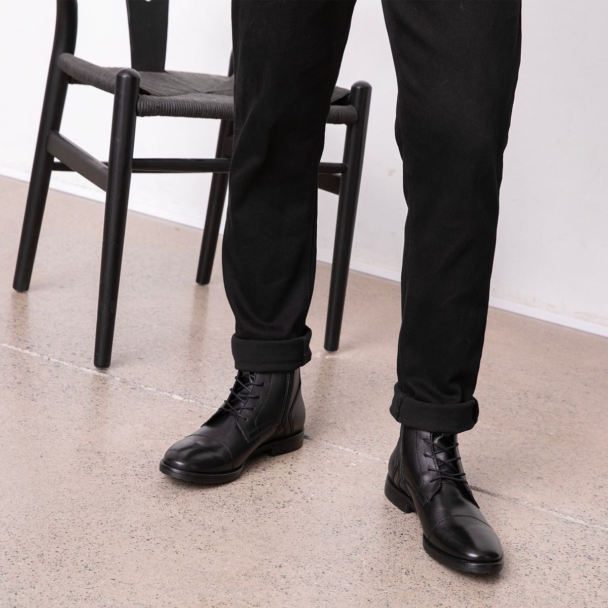 ALDO - Theophilis Botín Hombre Negro Aldo