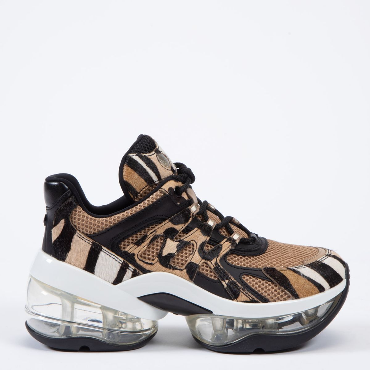 MICHAEL KORS - Zapatilla Urbana Mujer Cuero Negro Michael Kors