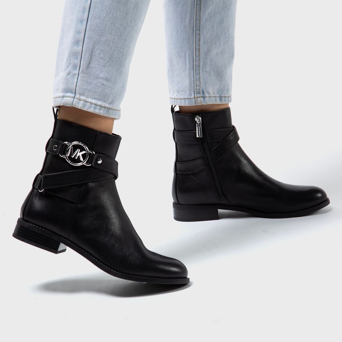 MICHAEL KORS - Botín Mujer Cuero Negro Michael Kors