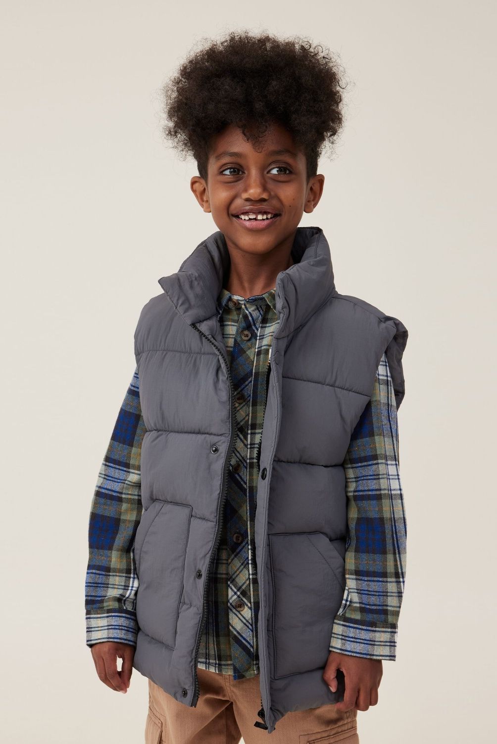 COTTON ON - Parka Vest Unisex Cotton On