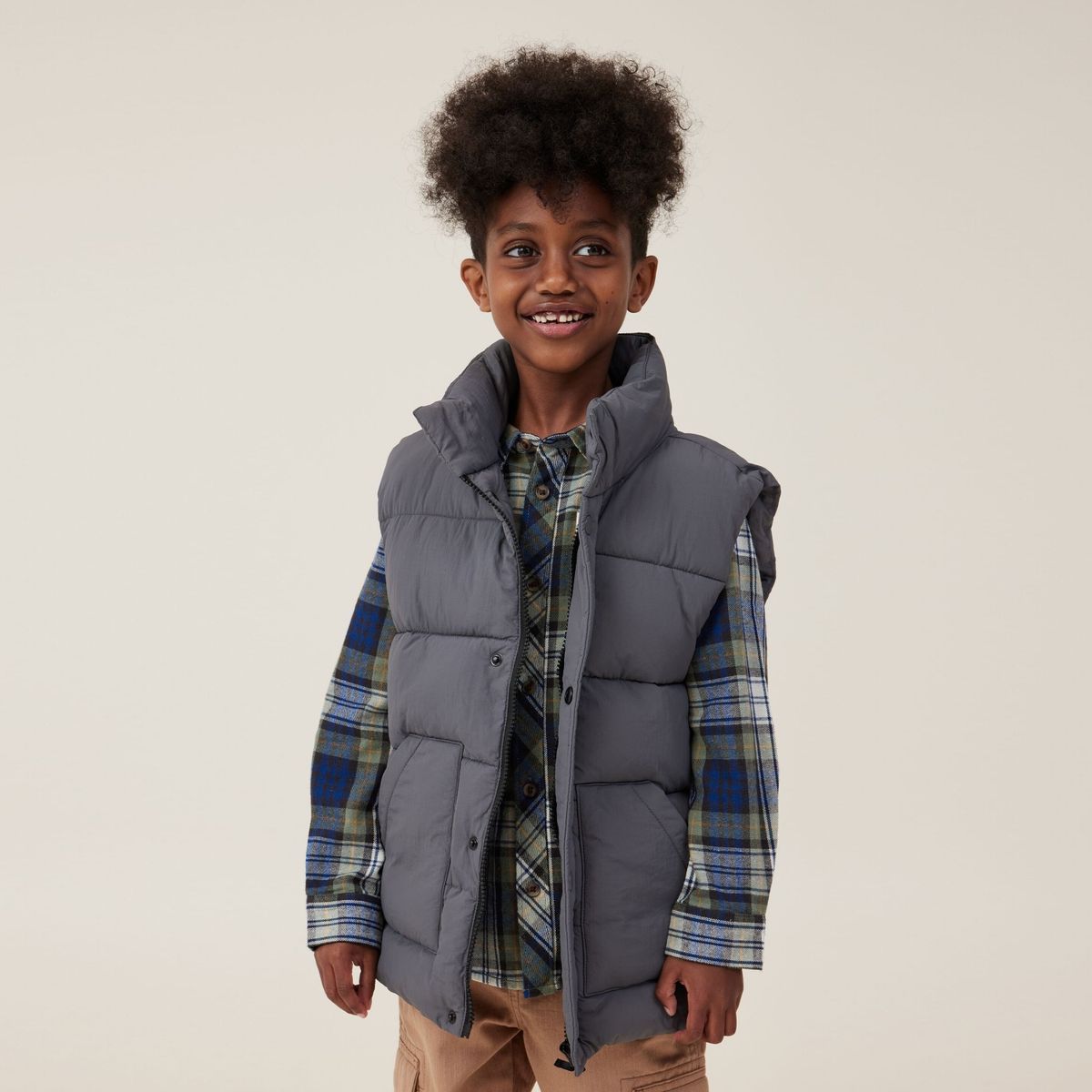 COTTON ON - Parka Vest Unisex Cotton On