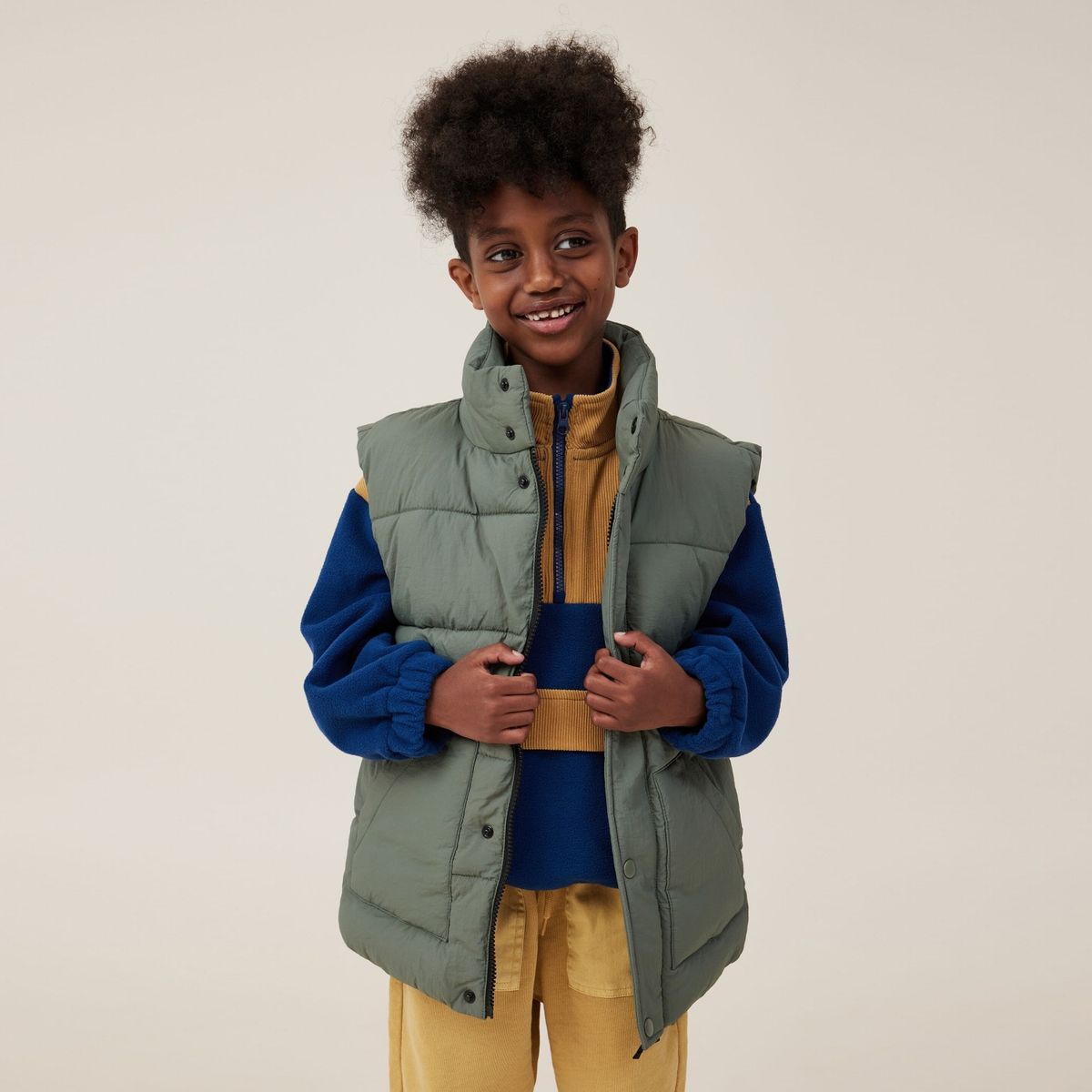 COTTON ON - Parka Vest Unisex Cotton On