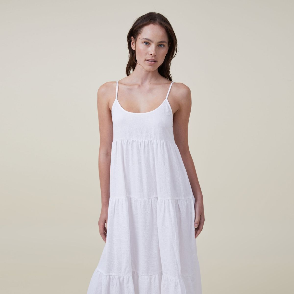 COTTON ON - Vestido Maxi Algodón Mujer Cotton On