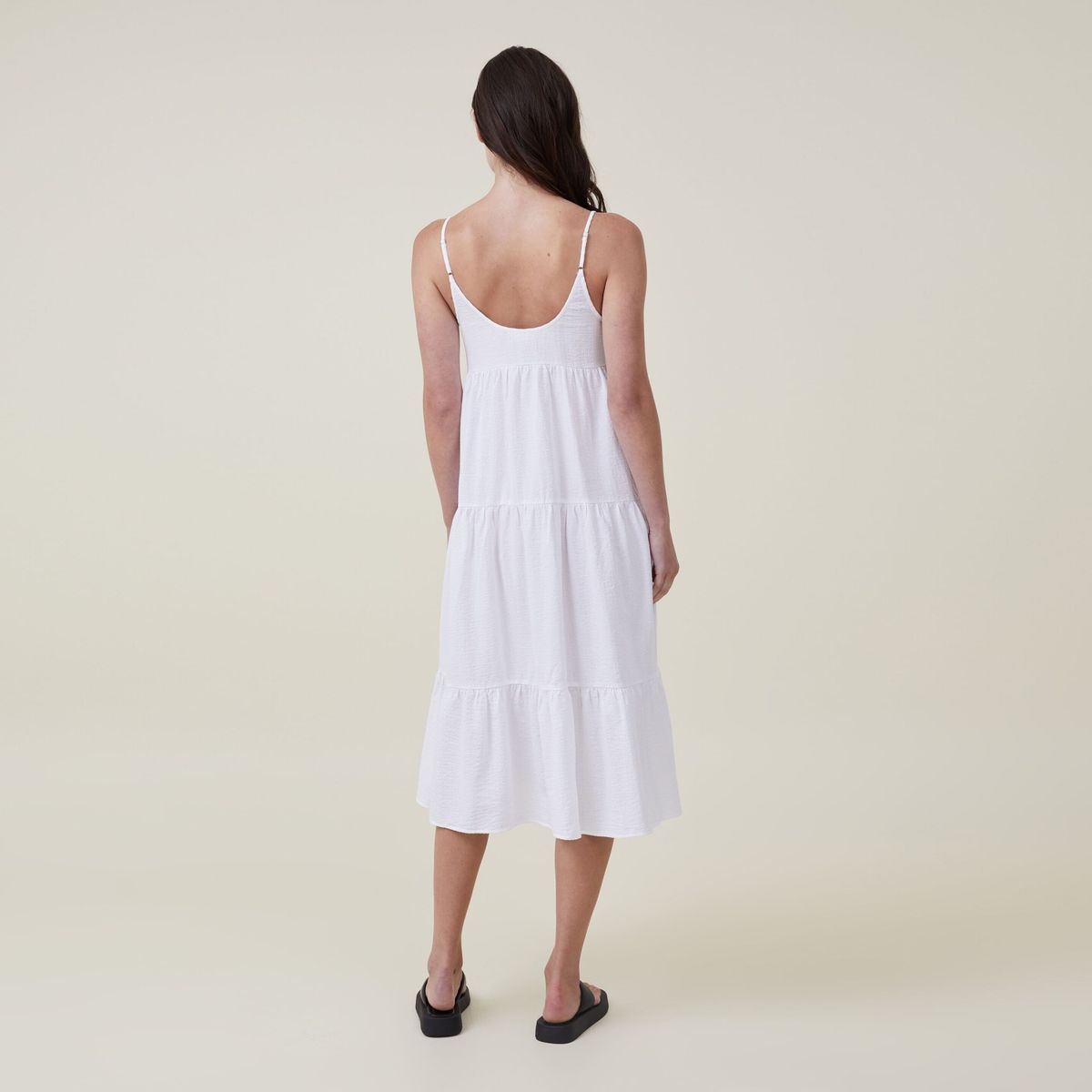 COTTON ON - Vestido Maxi Algodón Mujer Cotton On