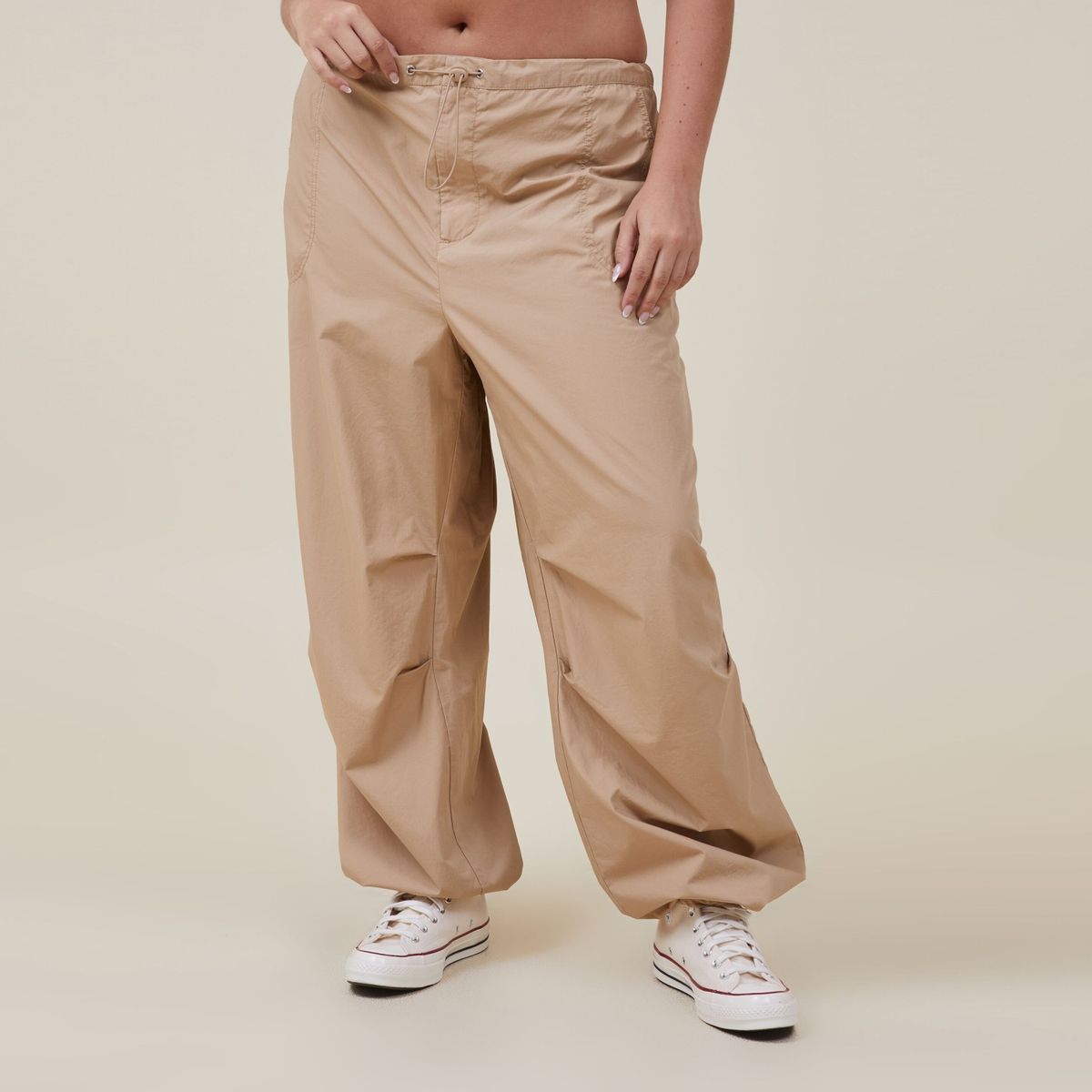 COTTON ON - Pantalón Cargo Algodón Mujer Cotton On
