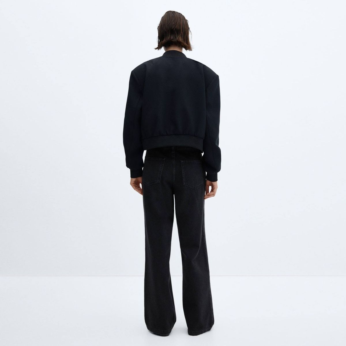 MANGO - Jeans Recto Arletita Tiro Medio Mujer Mango