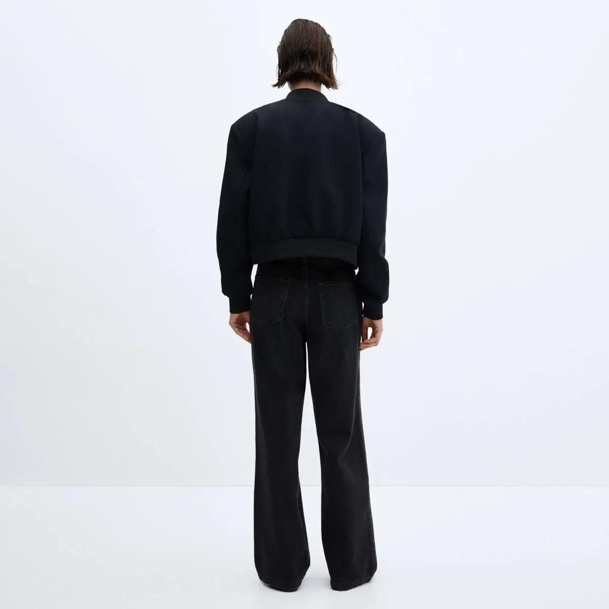 MANGO - Jeans Recto Arletita Tiro Medio Mujer Mango