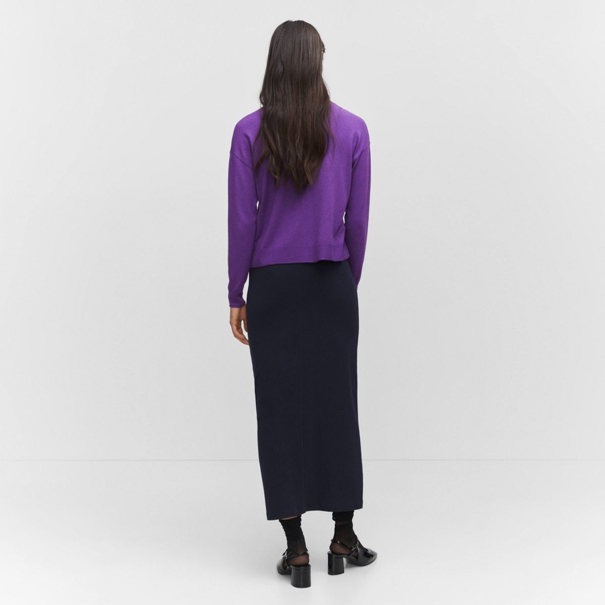 MANGO - Cárdigan Punto Fino Mujer Mango