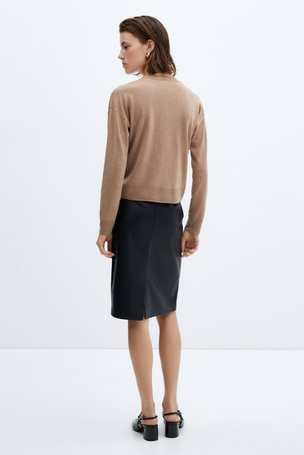 MANGO - Cárdigan Punto Fino Mujer Mango