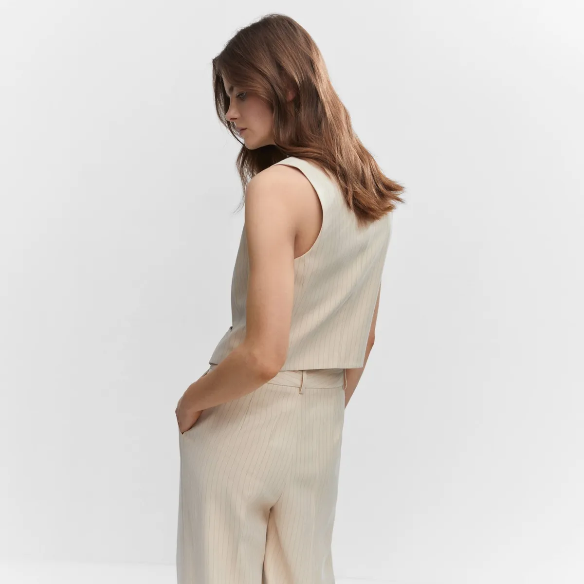 MANGO - Blazer Raya Diplomática Mujer Mango