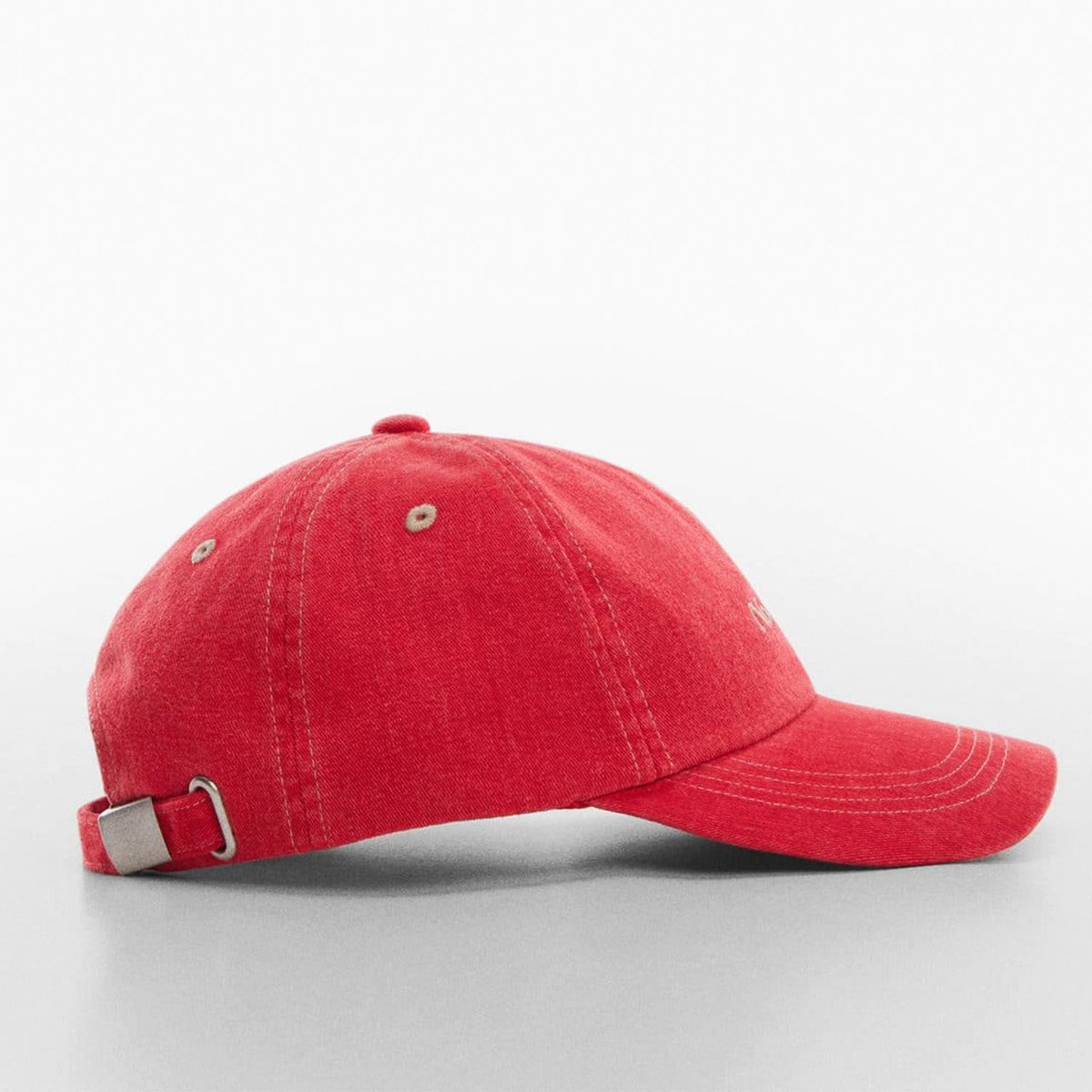 MANGO - Gorra Mensaje Bordado Mujer Mango