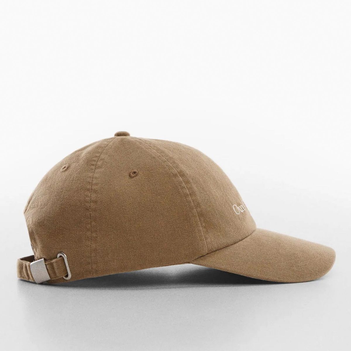MANGO - Gorra Mensaje Bordado Mujer Mango