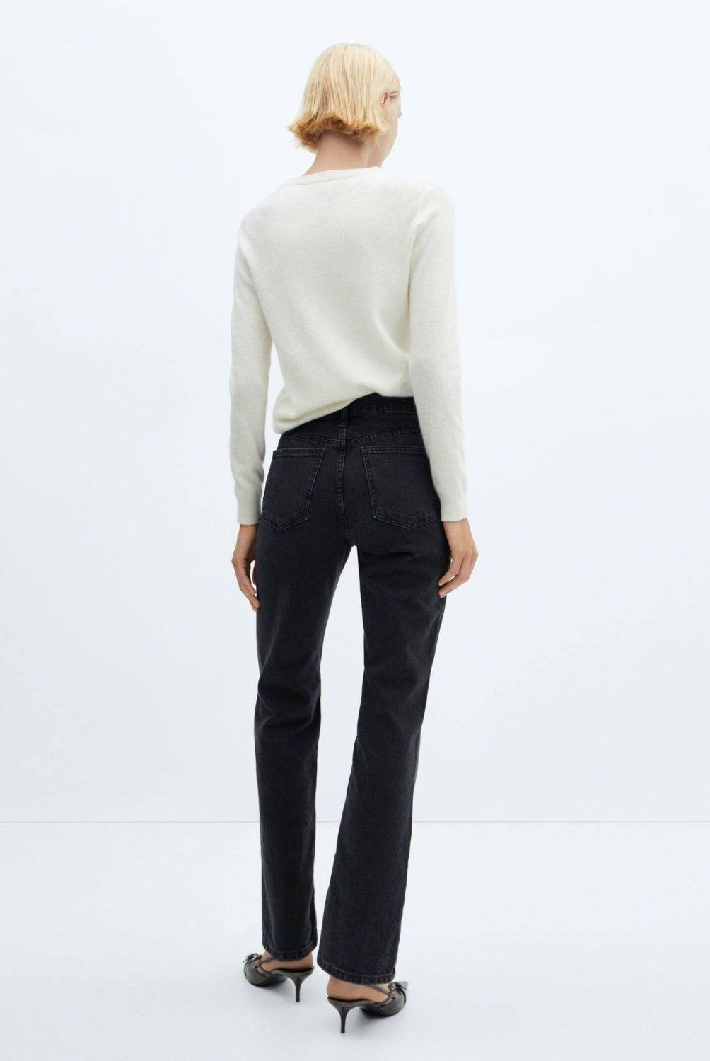 MANGO - Jeans Matilda Tiro Medio Mujer Mango