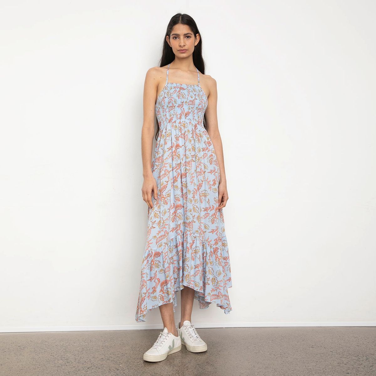 FREE PEOPLE - Falda Denim Cargo Skort Mujer Free People