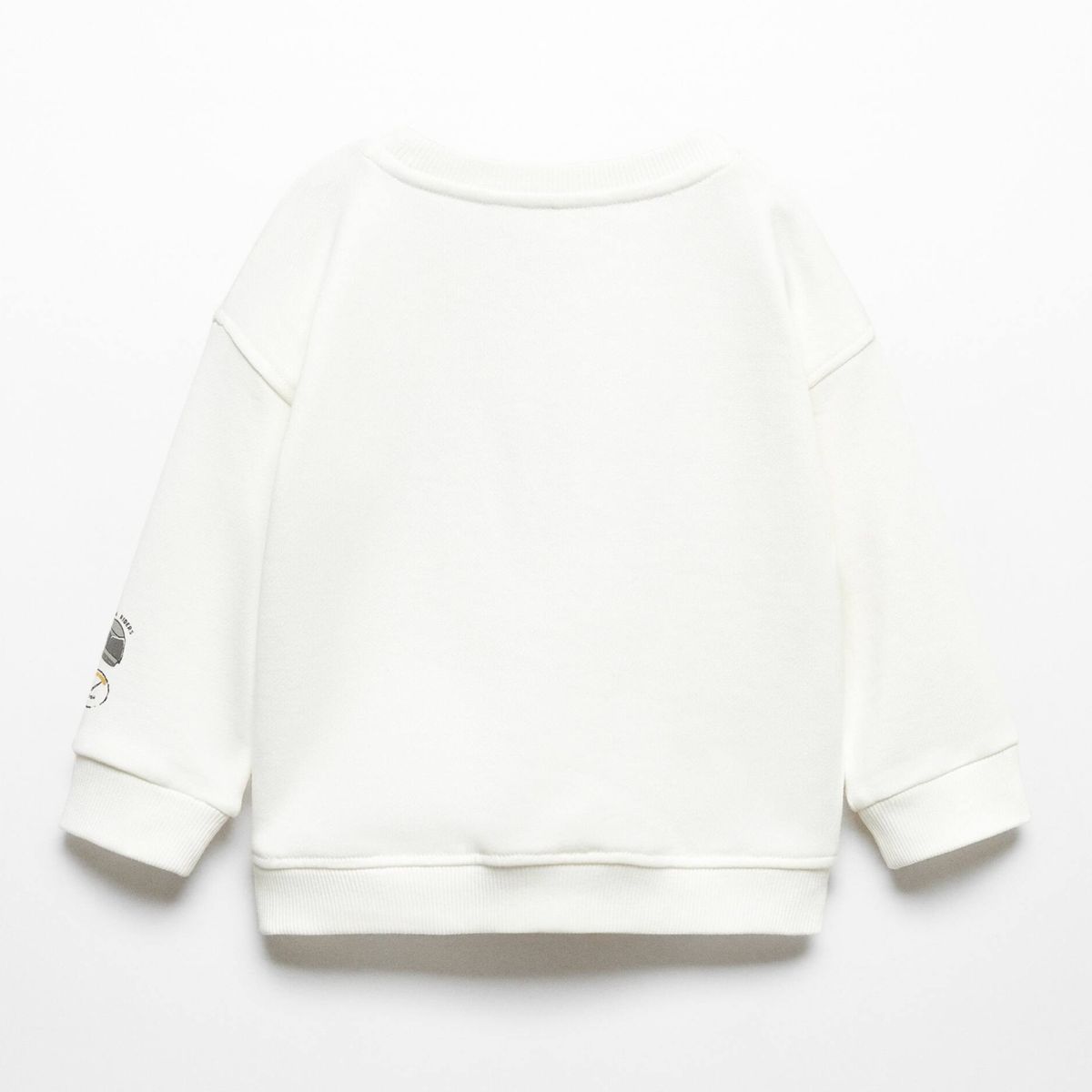 MANGO KIDS - Polerón  Algodón Mensaje Bebé Niño Mango Kids