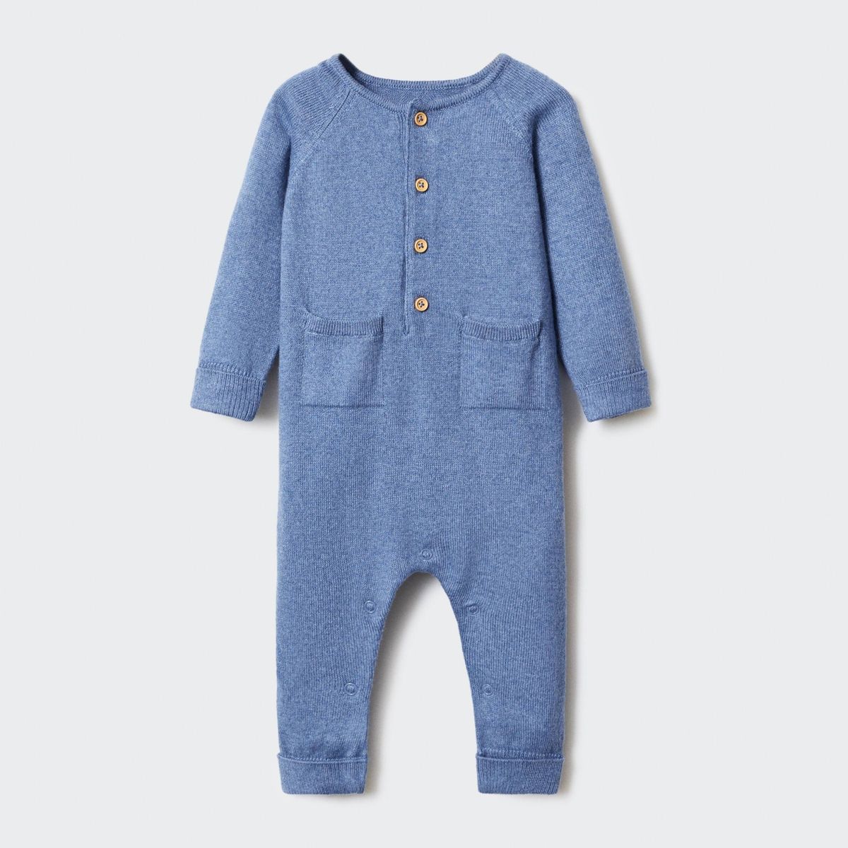 MANGO KIDS - Enterito Punto Algodón Unisex bebé Mango Kids