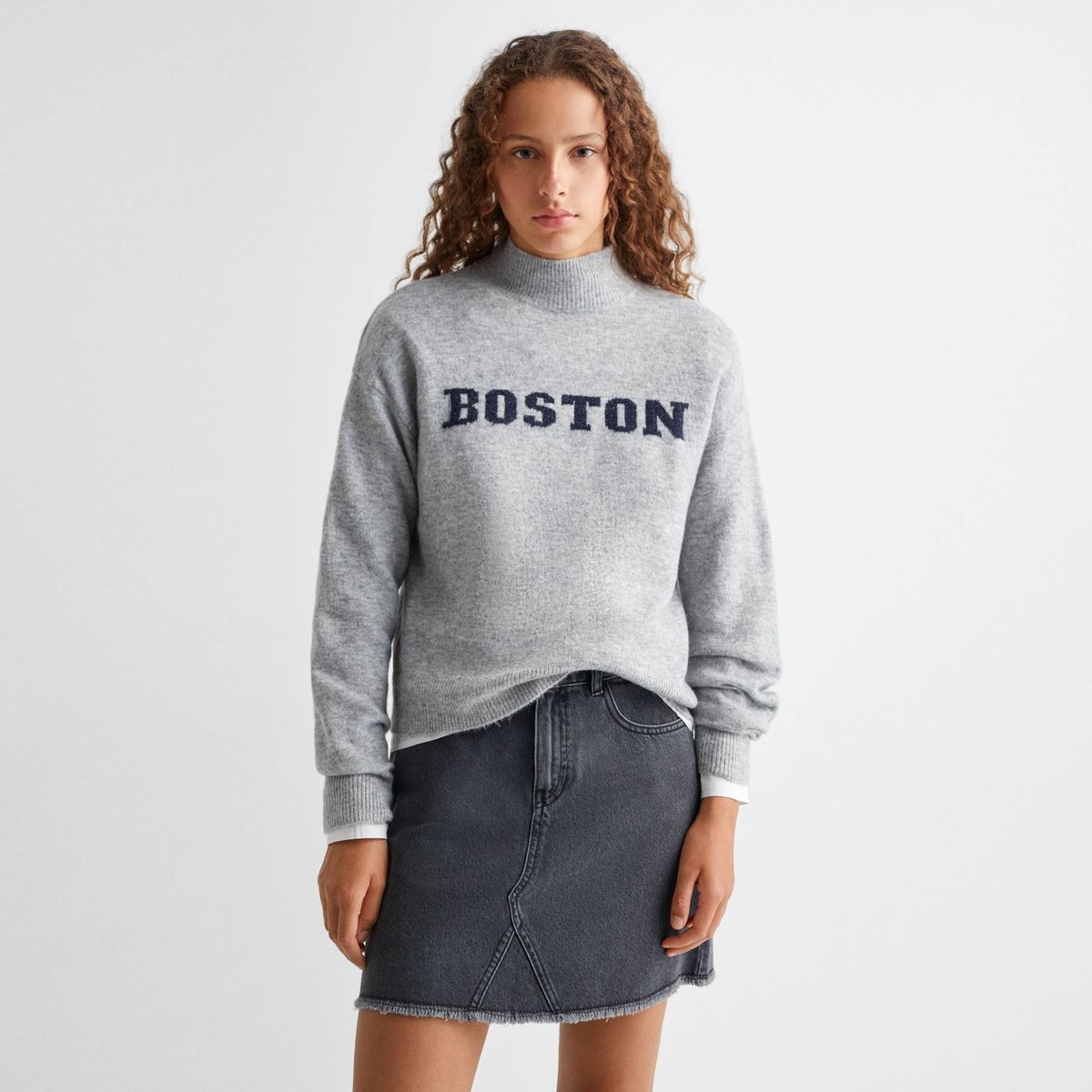 MANGO TEEN - Sweater Punto Fino Niña Mango Teen