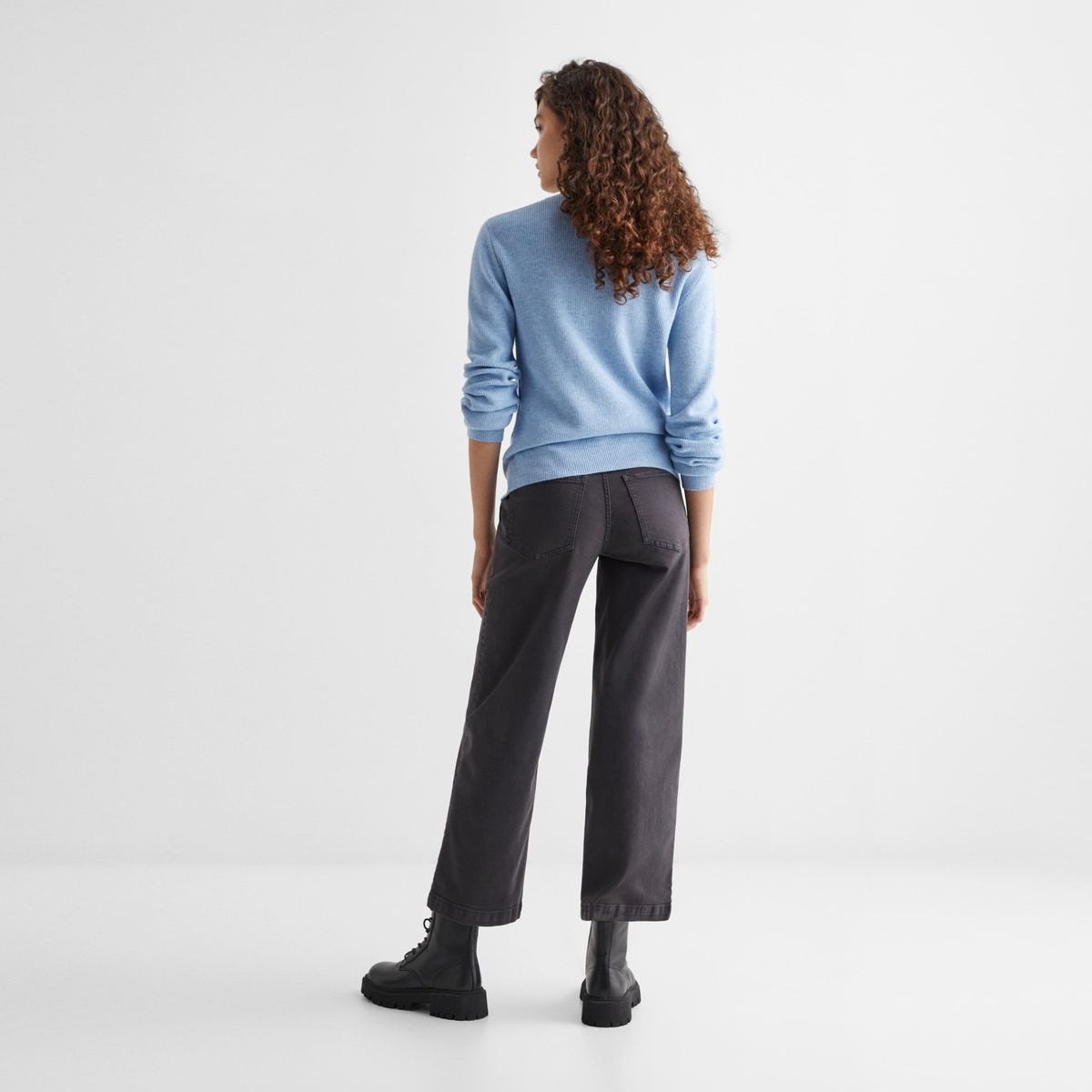 MANGO TEEN - Sweater Punto Abertura Niña Mango Teen