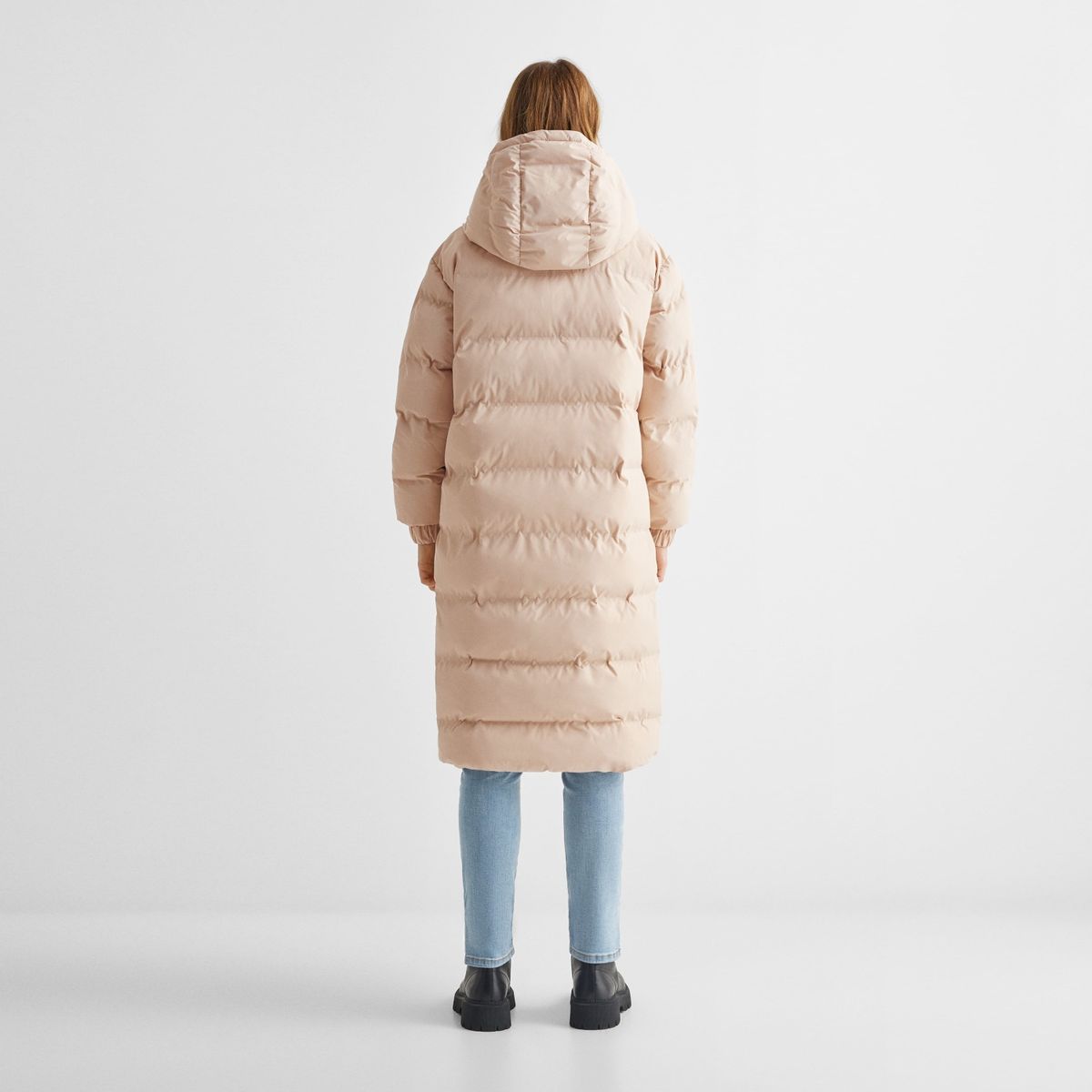 MANGO TEEN - Parka Largo Acolchado Niña Mango Teen