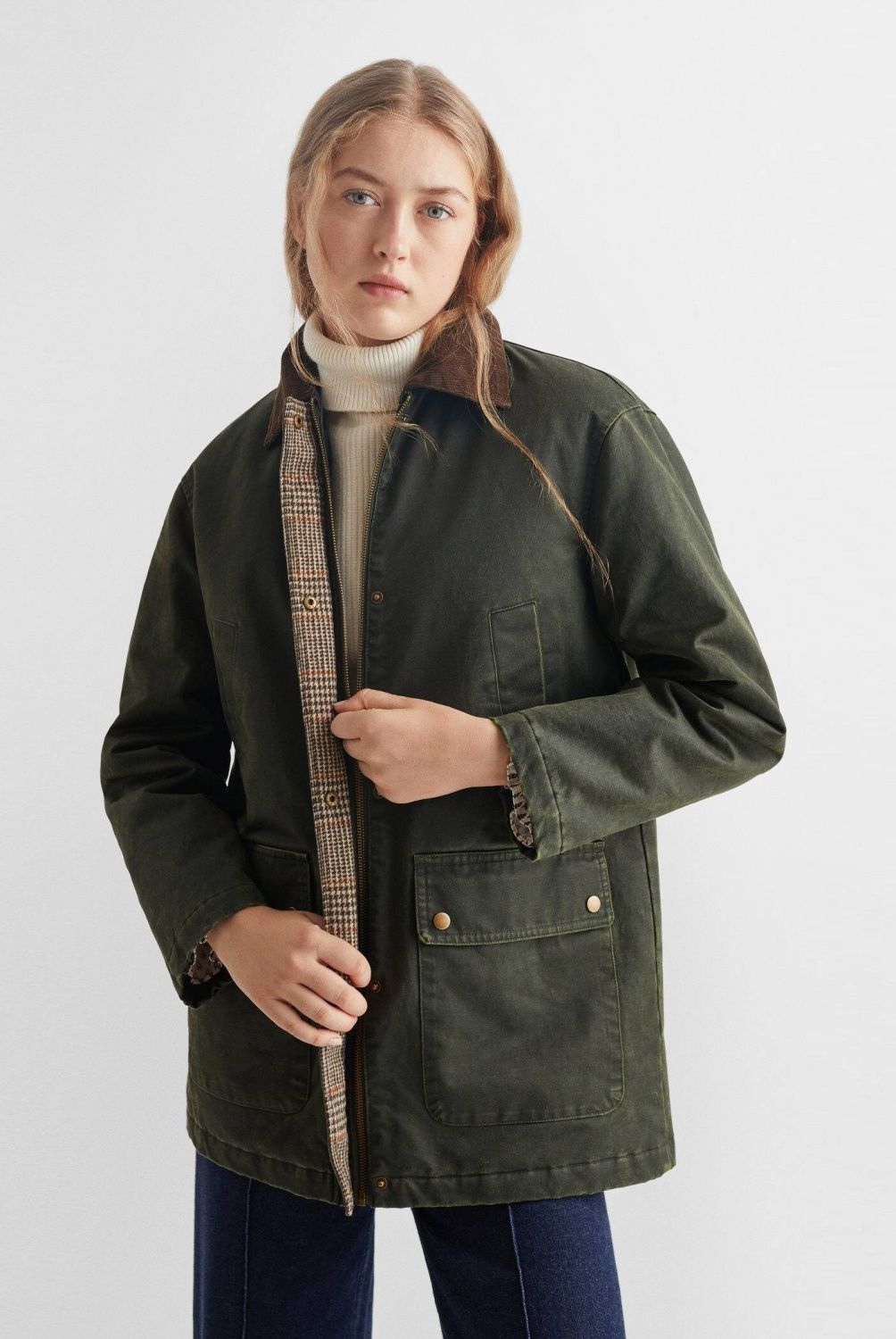 MANGO TEEN - Trench Clásico Niña Mango Teen