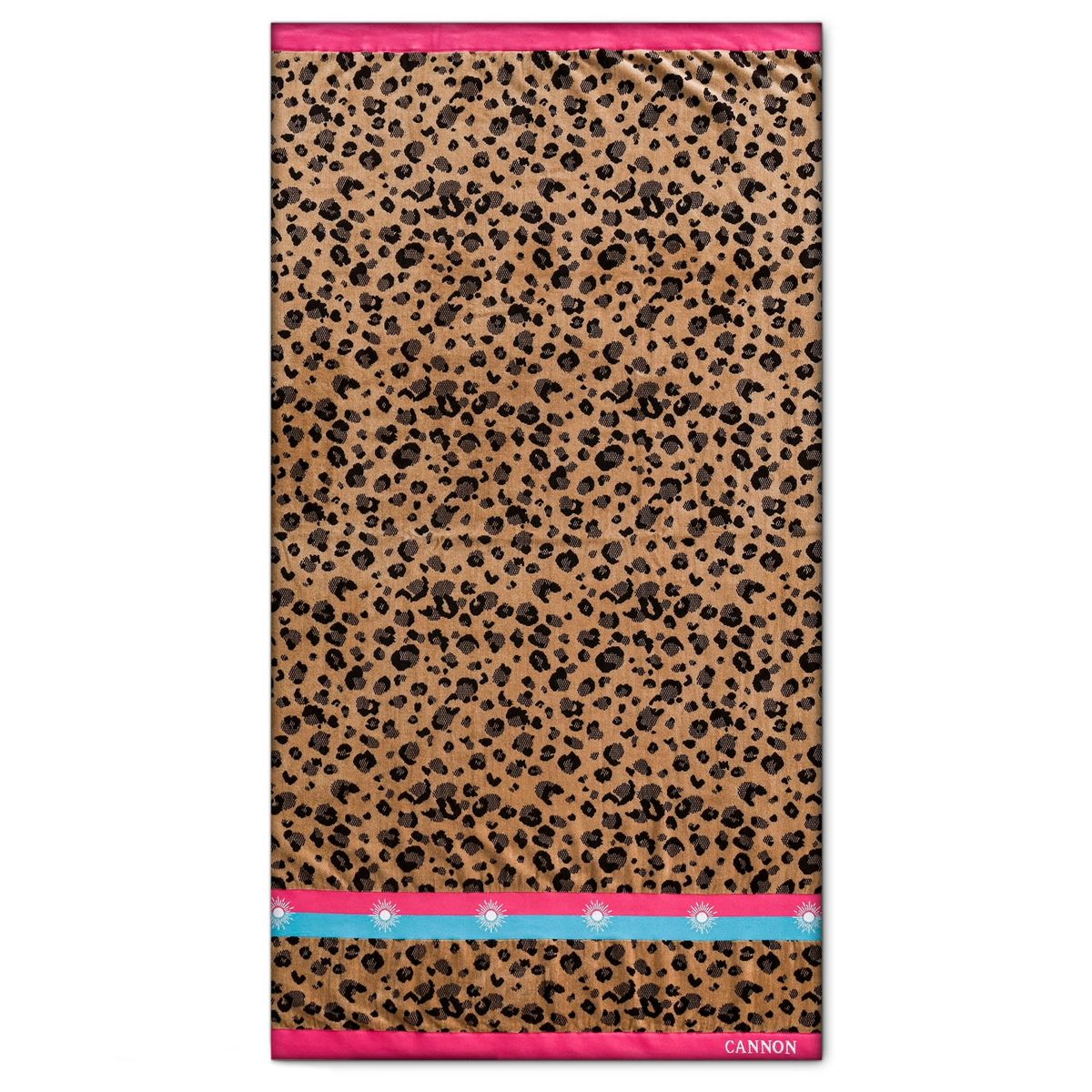 CANNON - Toalla Playa 100 x180Cm Leopard Cannon