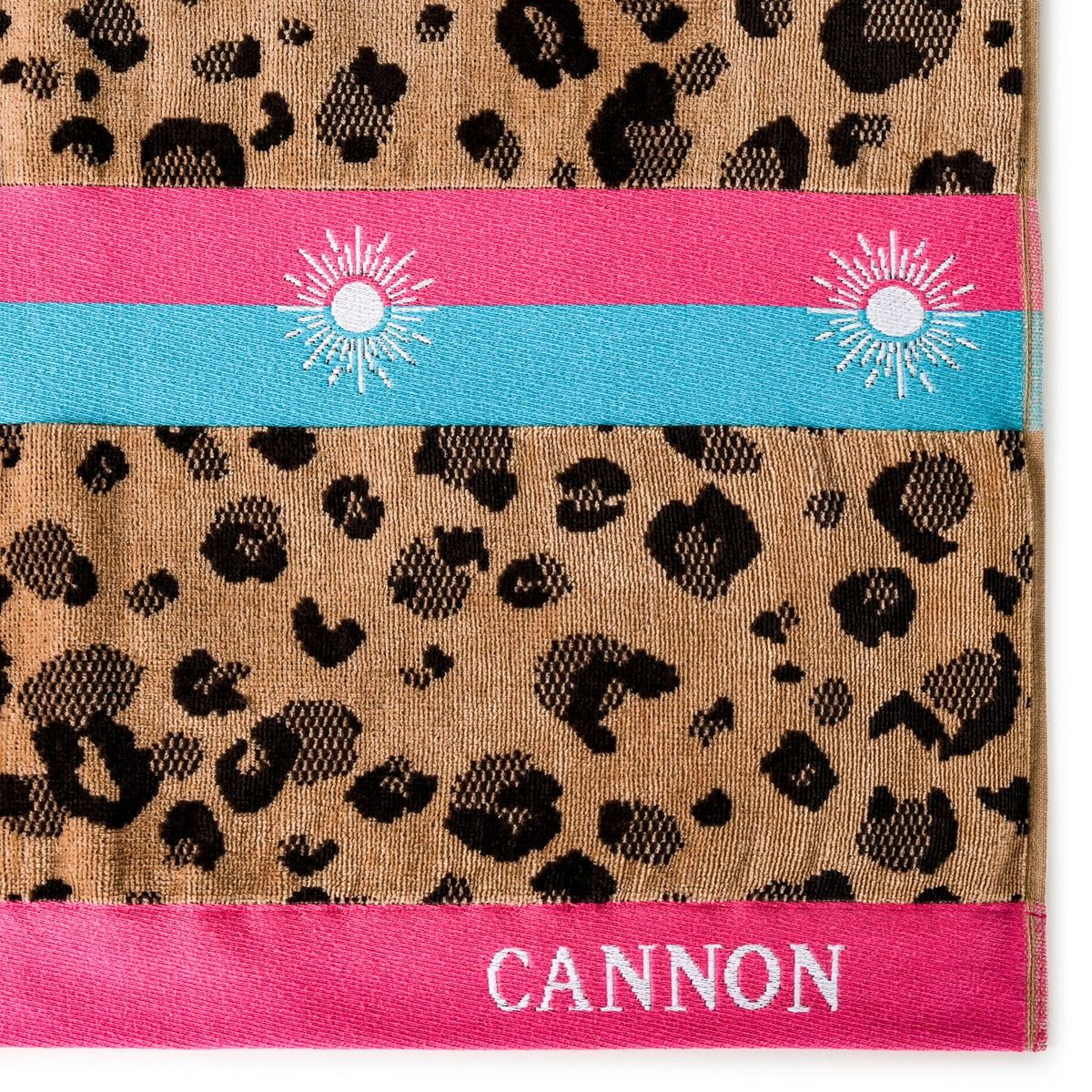 CANNON - Toalla Playa 100 x180Cm Leopard Cannon