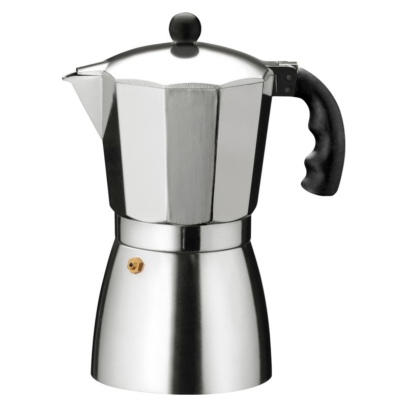 FANTUZZI - Cafetera Luna Aluminio 0,6 Lt Fantuzzi