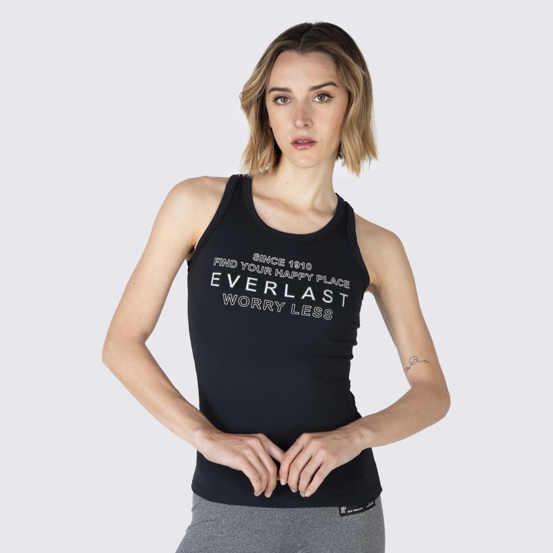 EVERLAST - Polera Sin Mangas Fitness Mujer Everlast