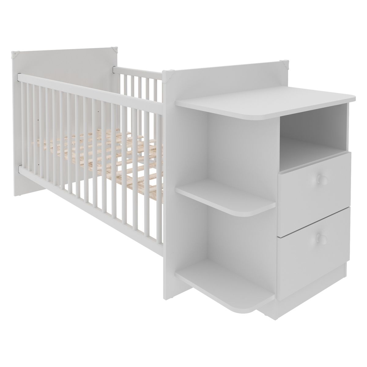 TECNOMOBILI - Cuna Be1003 Blanco Tecnomobili