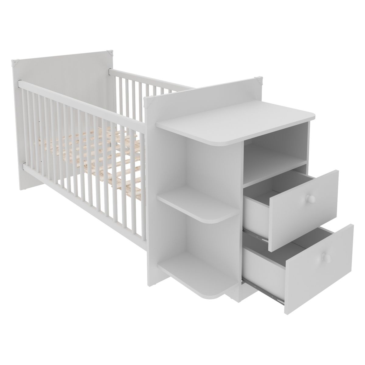 TECNOMOBILI - Cuna Be1003 Blanco Tecnomobili