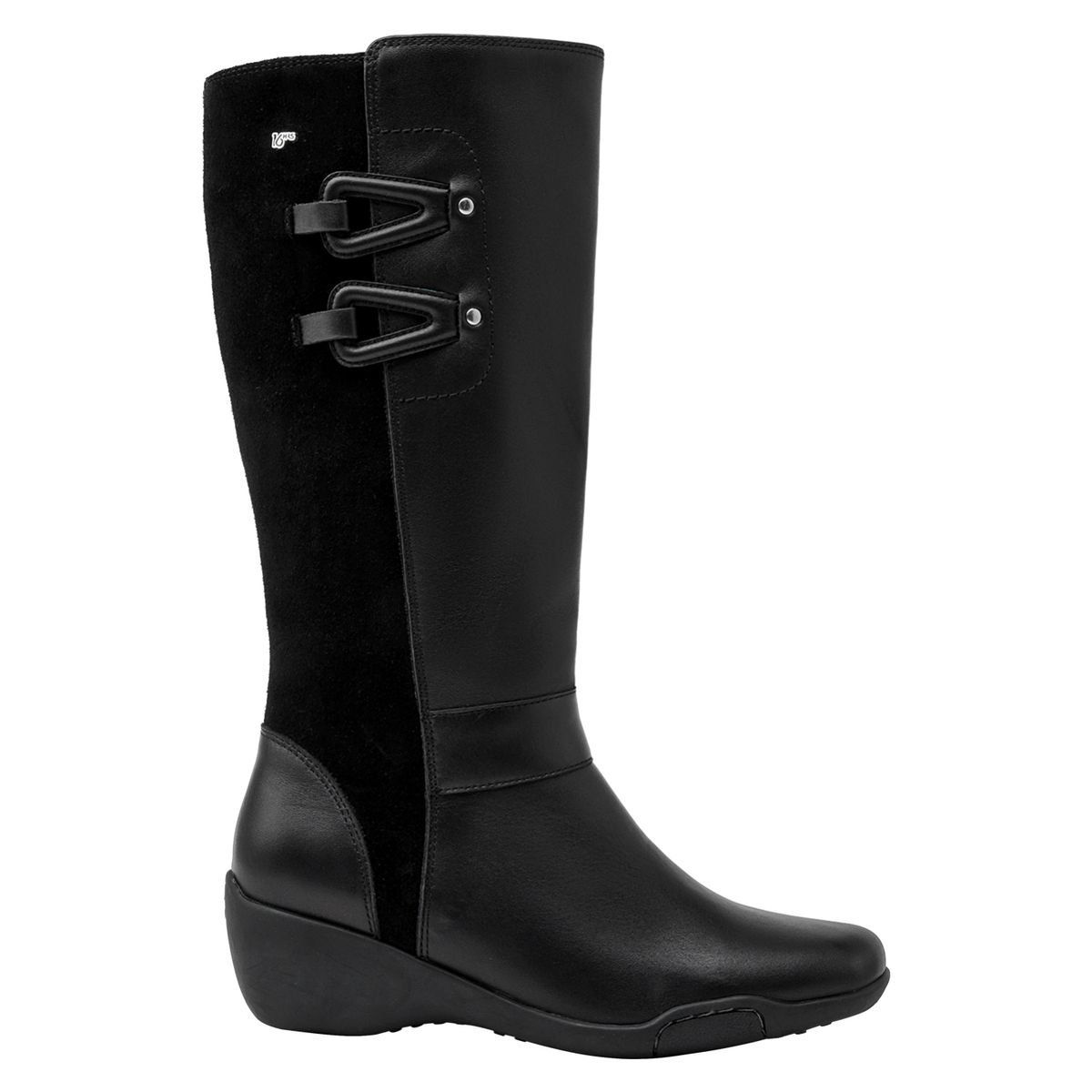 16 HRS - Bota Mujer Cuero Negro 16 Hrs